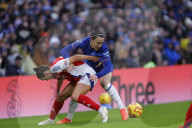 Barclays Women's Super League match between Chelsea FC and Arsenal FC at Stamford Bridge on January 26, 2025 in London, UK.