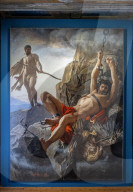 Carl Bloch’s lost masterpiece Prometheus Unbound finds fame again in Athens