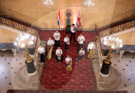 Concert of the Orchestra of Recycled Instruments and Cateura at Lancaster House, London, UK.
