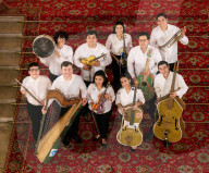 Concert of the Orchestra of Recycled Instruments and Cateura at Lancaster House, London, UK.