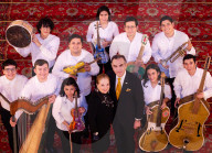 Concert of the Orchestra of Recycled Instruments and Cateura at Lancaster House, London, UK.