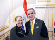 Concert of the Orchestra of Recycled Instruments and Cateura at Lancaster House, London, UK.