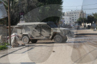 Israeli army in action in West Bank