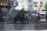 Israeli army in action in West Bank