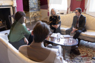 Rachel Reeves UK Chancellor of the Exchequer meets with BT