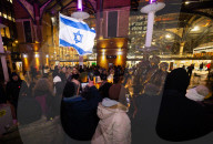 Holocaust Memorial Day event at Liverpool Street Station, London, UK.
