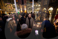 Holocaust Memorial Day event at Liverpool Street Station, London, UK.