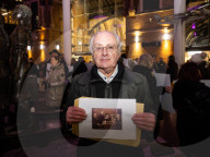 Holocaust Memorial Day event at Liverpool Street Station, London, UK.