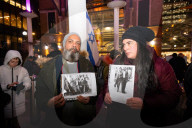 Holocaust Memorial Day event at Liverpool Street Station, London, UK.