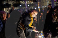 Holocaust Memorial Day event at Liverpool Street Station, London, UK.