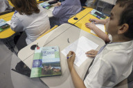 Kharkiv children forced to learn underground as Russia targets schools