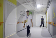 Kharkiv children forced to learn underground as Russia targets schools
