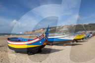 Storm Herminia creates huge waves on Portugal beach