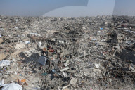 Harsh living conditions for Gazans amidst rubble