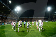 Match de de Ligue des Champions entre Brest et le Real Madrid à Brest