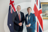 Home Secretary Yvette Cooper meets Australian Attorney General