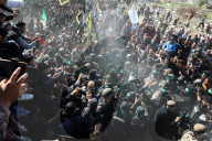 Hamas forces Israeli female hostage thru mob of armed men in dangerous propaganda display