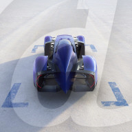 Stunning concept electric car inspired by jet planes