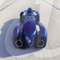 Stunning concept electric car inspired by jet planes