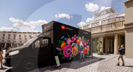 Lego florist truck to reconnect people for Valentine's Day