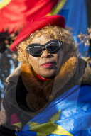 Protest march in Brussels over the conflict in the Democratic Republic of the Congo