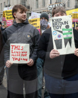 Pro & Anti far right protests in London