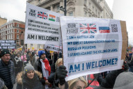 Pro & Anti far right protests in London