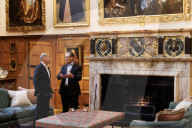 Prime Minister Keir Starmer meets Olaf Scholz at Chequers