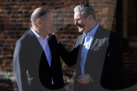 Prime Minister Keir Starmer meets Olaf Scholz at Chequers