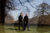 Prime Minister Keir Starmer meets Olaf Scholz at Chequers