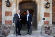 Prime Minister Keir Starmer meets Olaf Scholz at Chequers