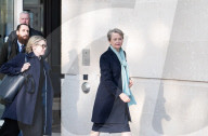 Guests depart for Sunday with Laura Kuenssberg at the BBC, Broadcasting House, London, UK.