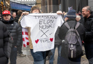 Tommy Robinson supporters march from Waterloo to Whitehall for rally & speeches, 
London, UK.