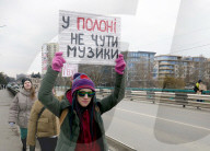 Azov in Captivity rally in Uzhhorod