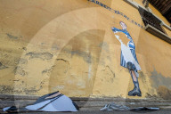 Vandalizzati i murales sulla Shoah raffiguranti Segre , Bruck e Modiano
