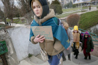 Azov in Captivity rally in Uzhhorod
