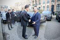 Hungary's PM Orban visits NATO HQ