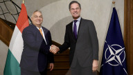 Hungary's PM Orban visits NATO HQ