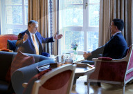 Hungary's PM Orban visits NATO HQ