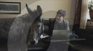 Actor Barry Keoghan gives donkey co-star a website