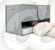 Black-out box for late night gaming in bed