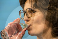 EU Commissioner Roswell Addresses Water Conditions in the EU, in Brussels,Belgium.