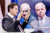 Giuseppe Conte ospite a Porta a Porta