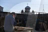 Camp for Russian prisoners of war 