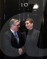 UK PM Keir Starmer Greets Danish PM, Mette Frederiksen