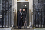 UK PM Keir Starmer Greets Danish PM, Mette Frederiksen