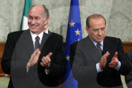 Palazzo Chigi - Firma protocollo d'intesa per la gestione della cessione dell' Aeroporto di Olbia alla societa' Aeroporti Sardi Spa