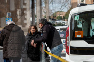Roma, Sit-in dei tassisti a Bocca della Verit&#xe0;
Roma, Sit-in dei tassisti a Bocca della Verit&#xe0;