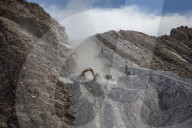 US Military aids in border wall construction in Arizona