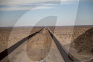 US Military aids in border wall construction in Arizona